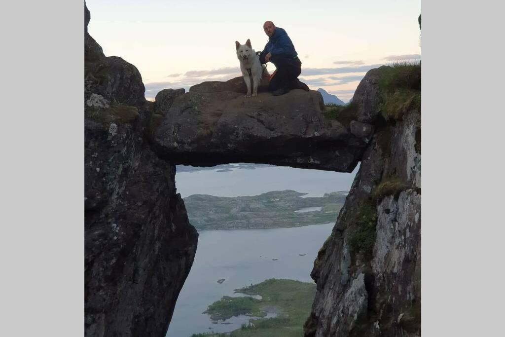 Nydelig Hytte I Kabelvag Lofoten Villa Exterior foto